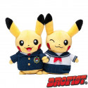 Pikachu Celebrations: School Duo Poké plush knuffel [IMPORT]