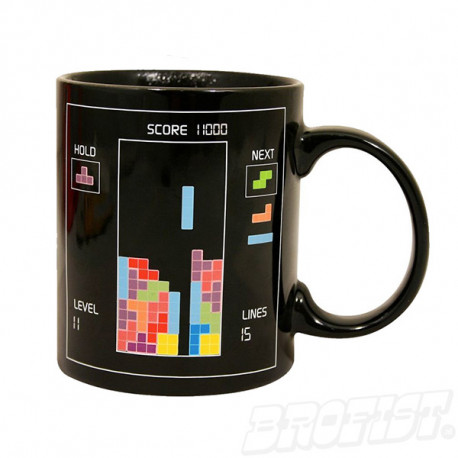 Tetris heat changing Mug