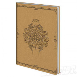 The Legend Of Zelda Flexi-Cover Notebook A5 Sage Symbols