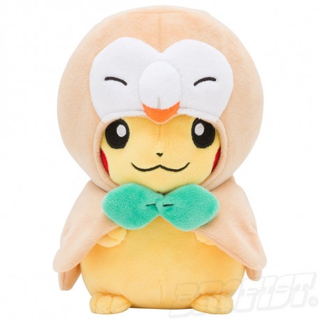 Pikachu Rowlet Pokémon plush knuffel [IMPORT]