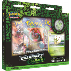 Champion's Path September Pin Collection: Turffield Gym - Pokémon TCG