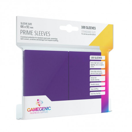 Gamegenic Sleeves - Prime Purple (100)